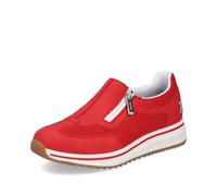 Rieker Women's Lace-up Shoes L5854, red, 6 UK