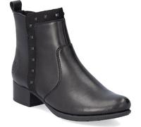 Rieker Womens Ladies Black Zip Ankle Boots Size UK 4-8