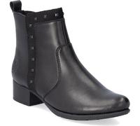Rieker Womens Ladies Black Zip Ankle Boots Size UK 4-8
