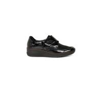 (Black, UK 8) Womens Rieker Hook And Loop Shoes 487C0