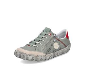 Rieker Women's Low-Top Trainers L0355, Women's Low Shoes, Green 52, 8 UK