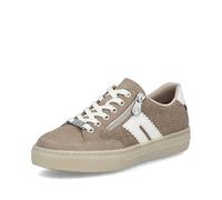 Rieker Women's Low-Top Trainers L5903, Women's Low Shoes, Beige 20, 7.5 UK