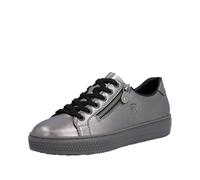 Rieker Women's Low-Top Trainers L59L1, Women's Low Shoes, Silver Multi-Coloured, 3.5 UK