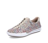 Rieker Women's Low-Top Trainers L7255, Women's Low Shoes, Loose Insole, Multi 90, 5 UK