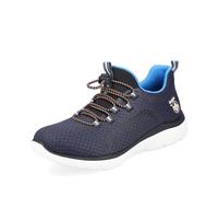 Rieker Women's M5070 Sneaker, Blue, 3.5 UK