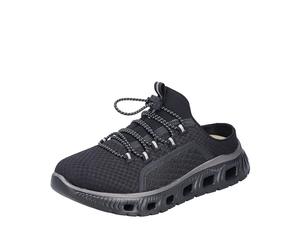 Rieker Women's M6091 Clogs, Black, 4 UK