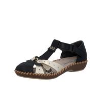 Rieker Women's Mary Jane Shoe - Black | M1655-00 00 38