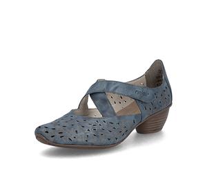 Rieker Women's Mary Jane Shoe - Blue | 43773-12 12 40