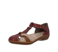 Rieker Women's Mary Jane Shoe - Red | M1655-34 34 40