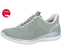 Rieker Womens Mesh Sneakers Slip-On Trainers Green Mint L3262