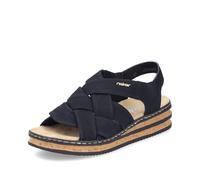 Rieker Women's Mules 62908, Women's Slippers, Black 00, 8 UK