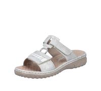 Rieker Women's mules in beige, Grey 40, 3.5 UK