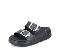 Rieker Women's Mules P2180, Women's Slippers, black, Large