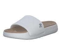 Rieker Women's Mules W3250, Women's Slippers, white 80, 7.5 UK