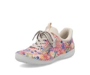 Rieker Womens Multi Ready2Go Casual Floral Elasticated 52567-90 Trainer Shoes - 7.5 UK 41EU