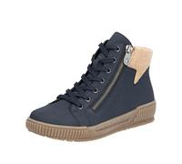 Rieker Women's N0709 Lace-up Boots, Blue, 7.5 UK