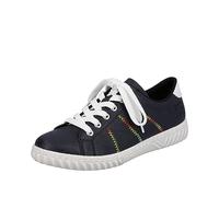 Rieker Women's N0910 Sneaker, Blue, 5 UK