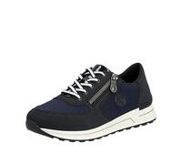 Rieker Women's N1411 Lace-Up Shoes, Blue 14, 40 EU Weit