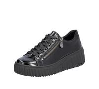 Rieker Women's N2501 Sneaker, Black, 9 UK