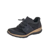 Rieker Women's N32x8-00 Low-Top Sneakers, Black (Schwarz/Schwarz/Schwarz 00), 5 UK