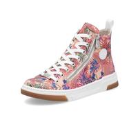 Rieker Women's N3945 High Trainers, Pink Jungle, 9 UK