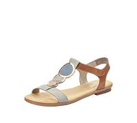 Rieker Women's Open Toe Sandals, Grey, 7 UK (41 EU)