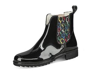 Rieker Women's P8280-09 Wellington Boots, Black Black Multi P8280 09, 3.5 UK