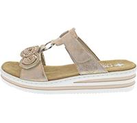 Rieker Women's Pantolette Mule, Rose-Gold, 8 UK