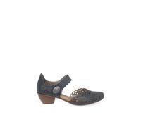 Rieker Women's 'Pia' Mary Jane Court Shoes in Navy | Size: 4