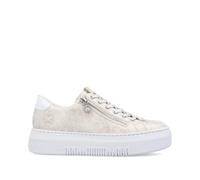 Rieker Womens Platform Trainers - Metallic