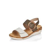 Rieker Women's Remonte Damen R6853 Sandalen Sandal, grün, 5.5 UK