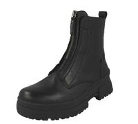 Rieker Womens Rieker Zip Up Boots W0375 - Black - UK 6.5