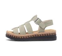 Rieker Womens Sage Gladiator Leather Sandal - Size 8 - Green