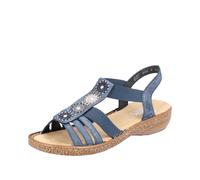 Rieker Women's Sandal - Blue | 628G9-16 16 42