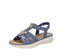 Rieker Women's Sandal Shoes Blue V8549