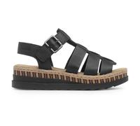Rieker Womens Sandals Black Adults Ladies Gladiator Leather Tenby SIZE