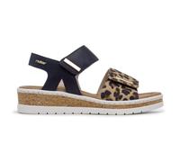 Rieker Barmouth Womens Black Easy Fasten Sandal - Size 4 - Black