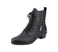 Rieker Women's Schnürstiefel Ankle Boot, Black (Black Combo), 5 UK