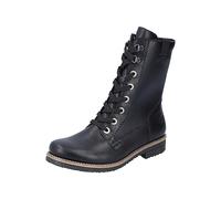 Rieker Women's Schnürstiefel Lace-up Boots, Black, 6.5 UK