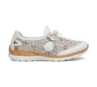 Rieker Womens Shoe White Multi Coloured Casual Antistress SIZE