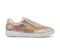 Rieker Womens Shoes Beige Adults Ladies Lace Up Side Zip Lightweight Antistress