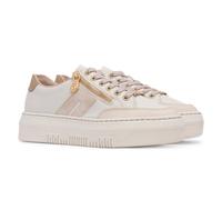 Rieker Womens Shoes Beige Adults Ladies Lace Up Zip Leather Essen SIZE