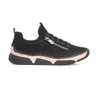 Rieker Womens Shoes Black Adults Ladies Lace Up Antistress Stuttgart SIZE