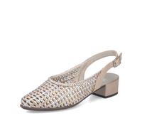 Rieker Women's Slingback Shoe - Metallic | 47078-90 90 39