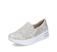 Rieker Women's Slip-On Sneakers Ballerina Flats Beige N8155