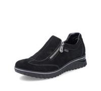 Rieker Women's Slip-On Sneakers Half Shoes Tex Leather Black 59071