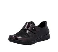 Rieker Ladies Rieker Extra Wide Casual Shoes 48951 - Red - UK 6.5