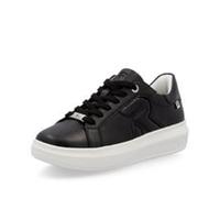 Rieker Women's Sneakers Sports Shoes Black Leather W1204