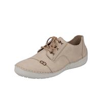 Rieker Women's 52520 Lace-up Shoes, Beige, 6 UK