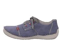 Rieker Women's Spring Summer 52520 Derbys, Blue, 4 UK